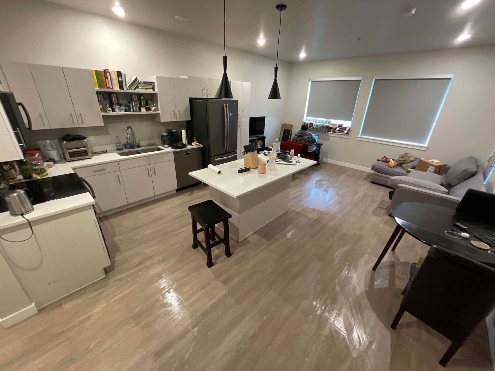 Full kitchen hoarding cleanout — after