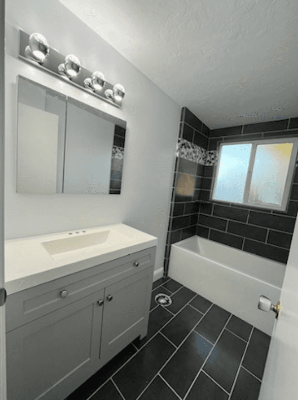 Bathroom remodel — after